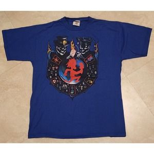 VTG Y2K ICP Insane Clown Posse Gathering In The Juggalos 2001 Band T Shirt Large